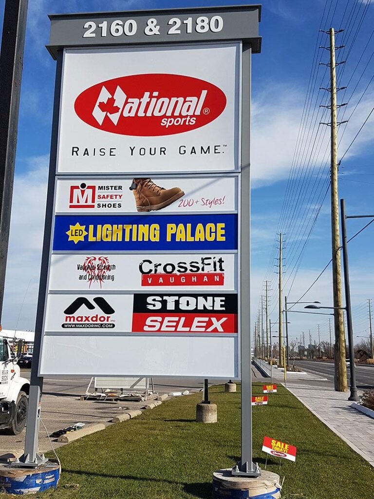 Custom Pylon Signs